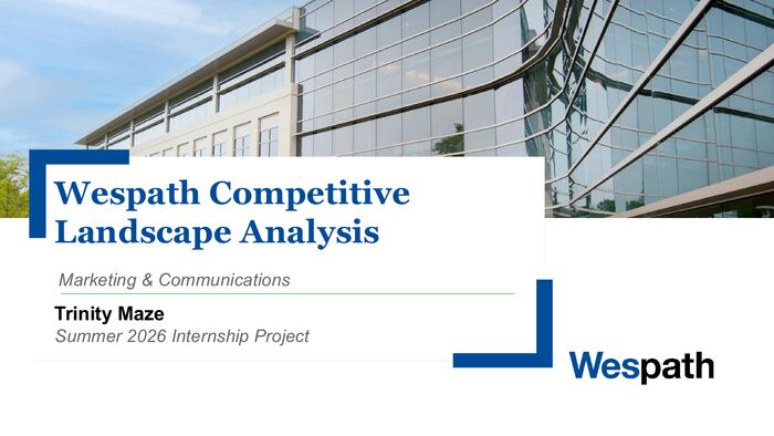 Wespath Competitive Landscape Analysis preview